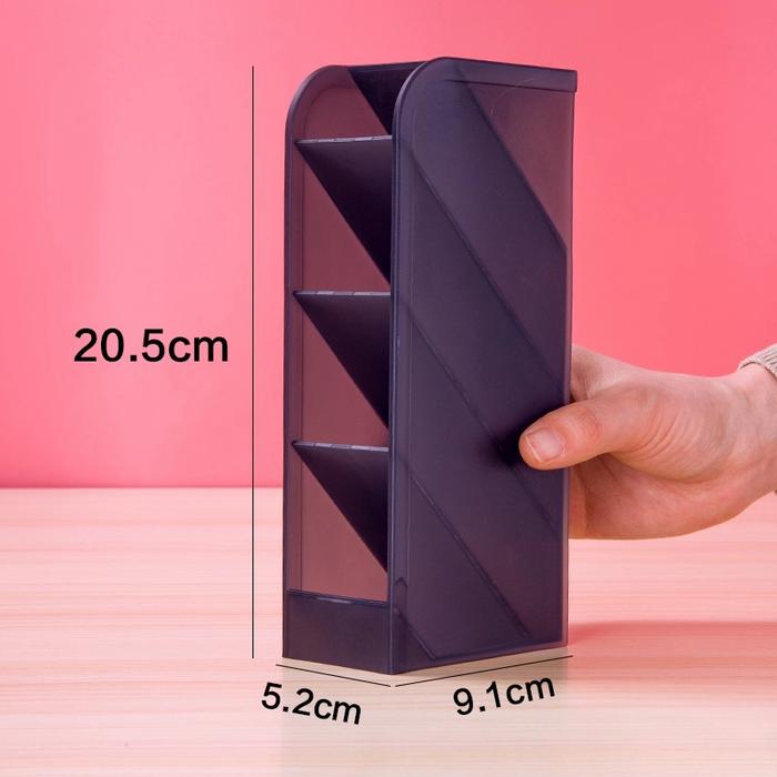 Gambar Rak tempat alat tulis serbaguna rak 4 susun penyimpanan alat tulis - Hitam dari ApaSajaHo undefined Tokopedia