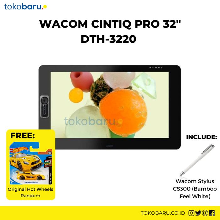 Gambar Wacom Cintiq 32 pro touch display DTH-3220/K1-CX dari tokobaru.co.id undefined Tokopedia