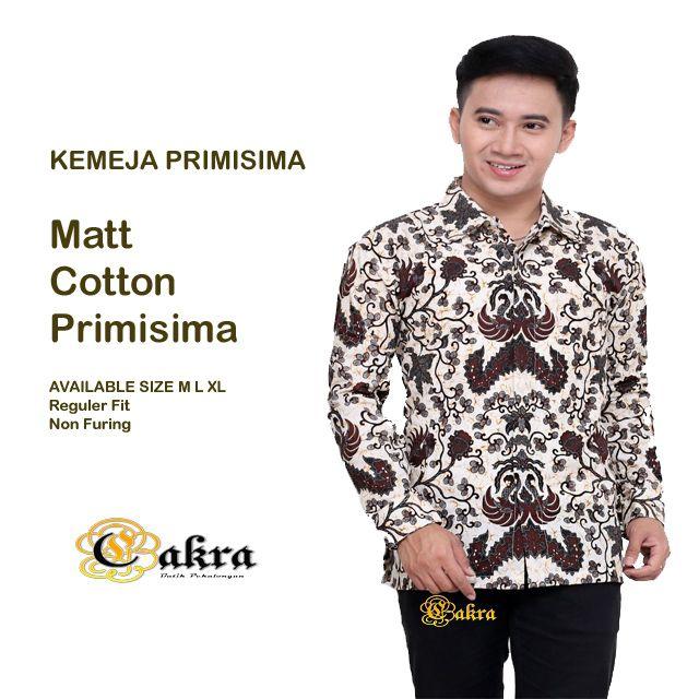 Gambar Kemeja Batik Pria Murah Lengan Panjang | Baju Batik Pria | Kemeja Pria - C, XXL dari CAKRABATIK undefined 3 Tokopedia