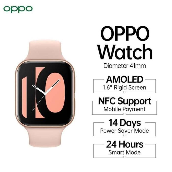 Gambar Oppo Watch 41mm WiFi ORIGINAL 100% Garansi Resmi Oppo dari yudhistira jaya electronic undefined Tokopedia
