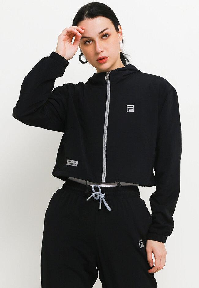 Gambar FILA Jaket Hoodie Wanita Miyon - Black - S dari FILA Official Store undefined Tokopedia