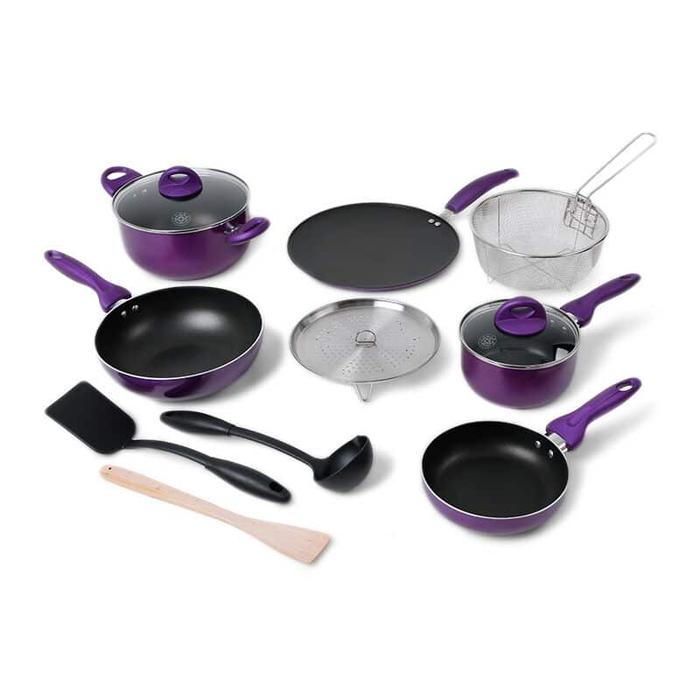 Gambar Supra Rosemary Panci Set Premium Clasic 12 pcs - Ungu dari Laris Kebayoran undefined Tokopedia
