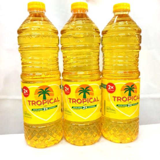 Gambar minyak goreng tropical kemasan botol dari hay shopp undefined Tokopedia