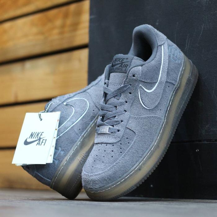 Wolf Grey Suede Nike Air Force Gray Wolf Grey All Gray Air Force