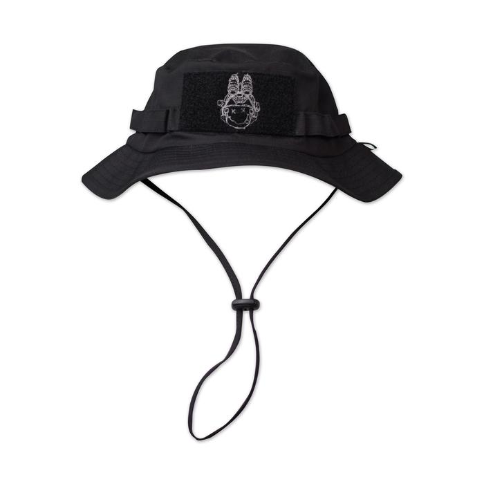 BOONIE HAT BLACK BY SPARTAN APPAREL 