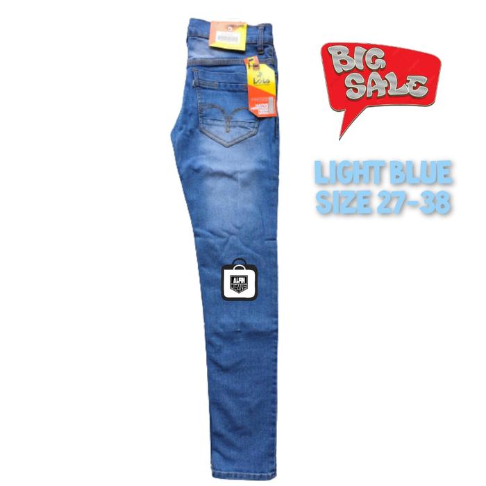 Gambar CELANA LOIS JEANS PANJANG EXTRA SLIM FIT LIGHT BLUE SIZE 27 SD 32 - Biru Muda, 31 dari Alfin Jeans undefined Tokopedia