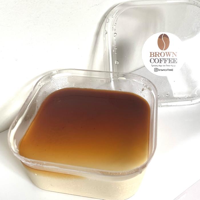 Gambar Panna Cotta ( Panacota ) / Silky Pudding Gyukaku - Brown Coffee - Mini Cup, Palm Sugar dari browncoffeeid undefined Tokopedia