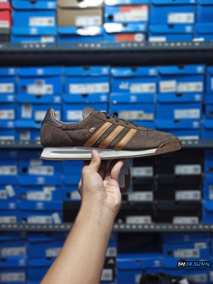 Jual Adidas AS 520 Brown Mesa White 