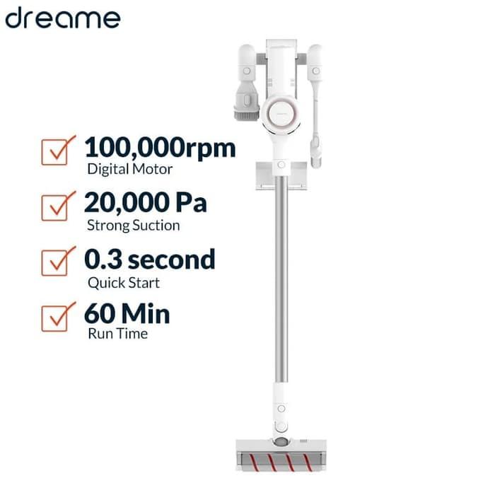 Gambar Dreame V9 Cordless 20000Pa Handheld Vacuum Cleaner dari KP stor undefined Tokopedia