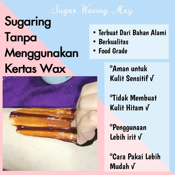 Gambar MURAH isi 250gram WAXING TANPA MENGGUNAKAN KAIN / WAX PENCABUT BULU dari Online Store MAY undefined Tokopedia