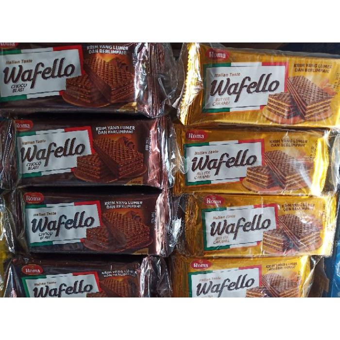 Gambar Roma Wafello 21gr x 10 - caramel dari Toko Afifah Cirebon undefined Tokopedia