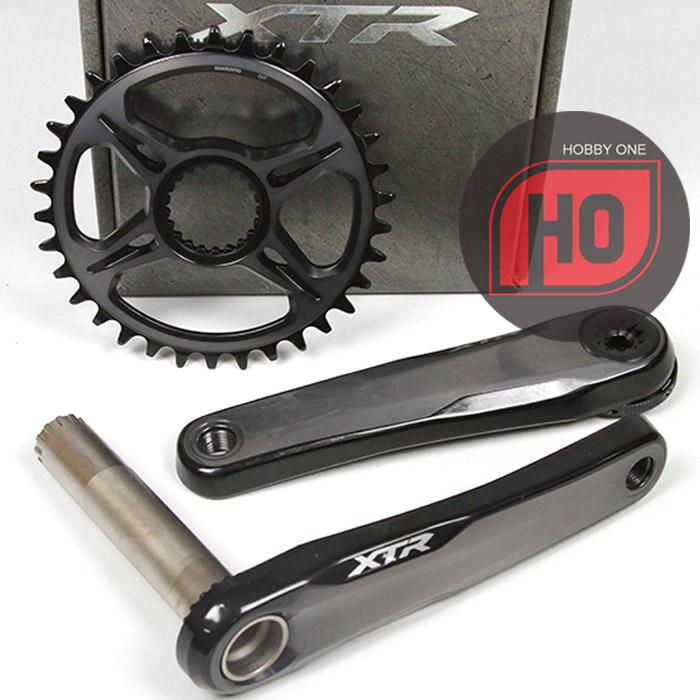 SHIMANO シマノ FC-M9100-1 shimano シマノ FC-M9100-1 170mm ギア無 (IFCM91001CXX) จาน XTR, FC