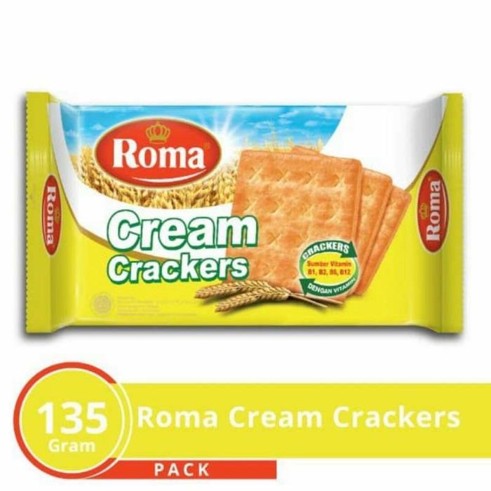 Gambar ROMA Malkist Crackers 135 Gram - Keju Manis dari Fortuna19 undefined Tokopedia