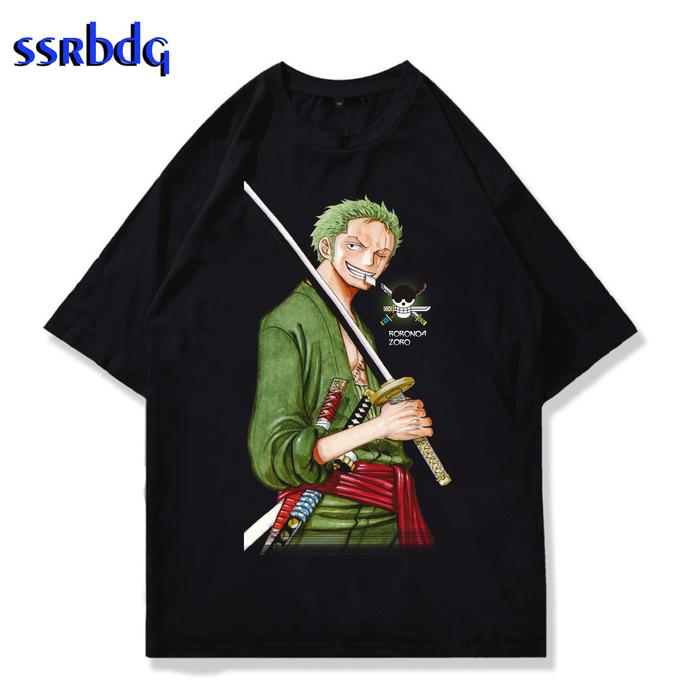 Jual Baju kaos Zoro One Piece Oversize 