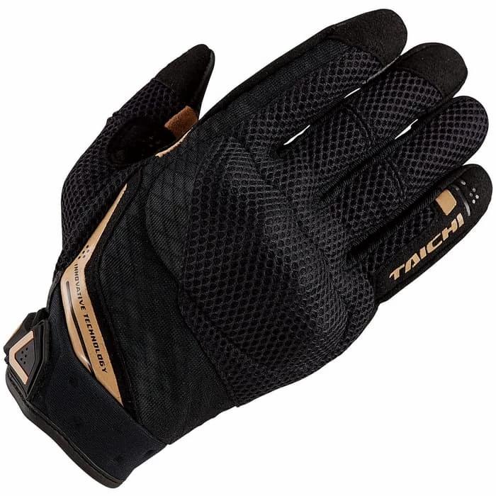 Gambar RS-Taichi RST447 Rubber Knuckle Mesh Glove Original - Black Gold dari ApparelShopJakarta undefined Tokopedia