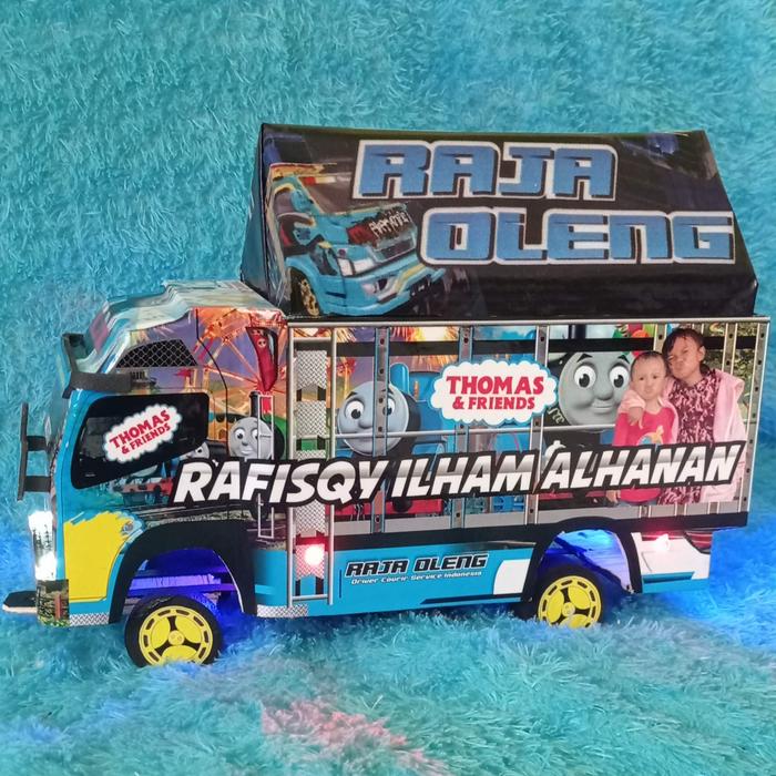 Gambar miniatur truck oleng keren - Thomas variasi, kasih nama foto dari hanbo collection_NEW undefined Tokopedia