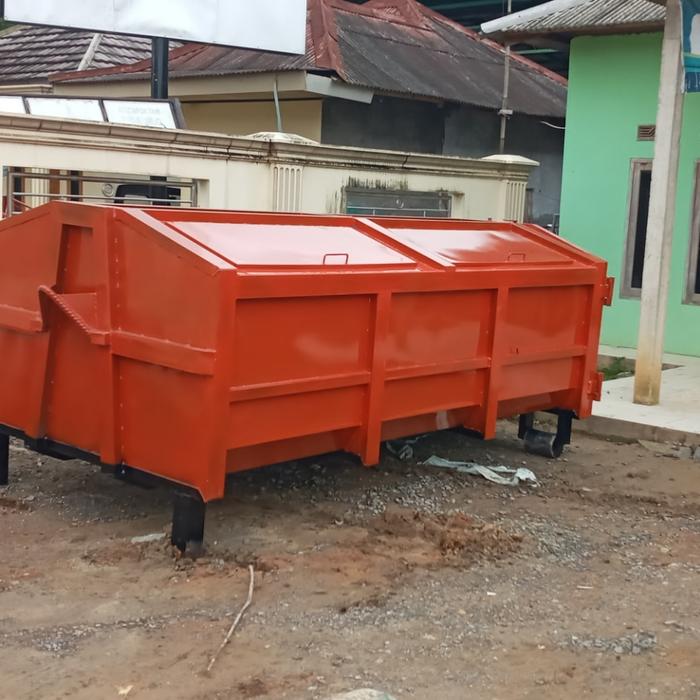 Jual tempat sampah besar/bak kontainer besi 6 kubik - Kab. Bogor ...