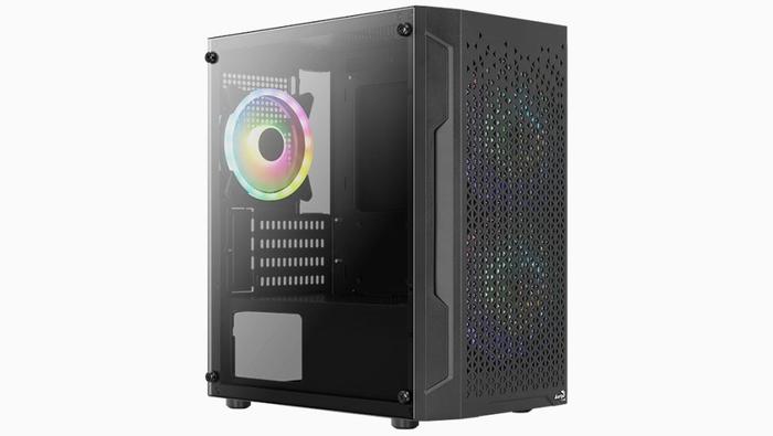 Gambar Casing AeroCool Trinity Mini V2 FRGB - mATX Casing Gaming Trinity Mini - Hitam dari Global Link Distribution undefined Tokopedia