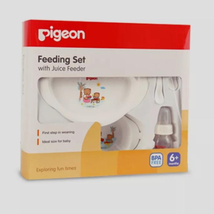 Gambar pigeon feeding set with juice feeder dari New monshop undefined Tokopedia