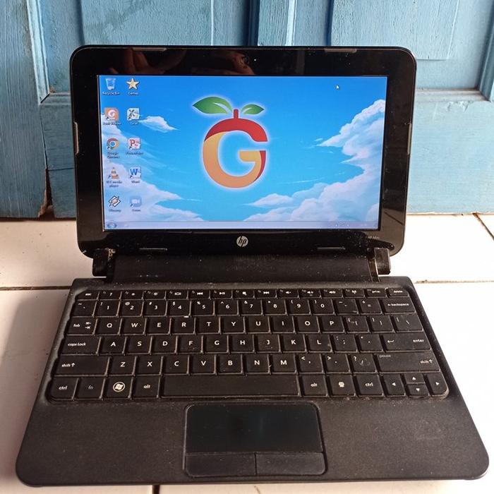 Intel Atom Hp Notebook 2gb Ram Hp Mini 110-3500 Biru Intel Atom