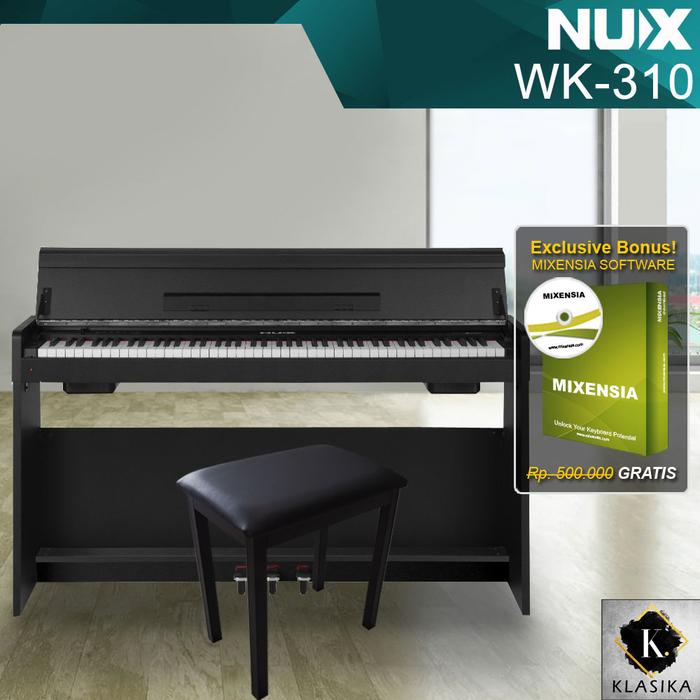 Gambar NUX WK 310 / WK-310 / WK310 Digital Piano Garansi Resmi - Black dari Gerai Klasika undefined Tokopedia