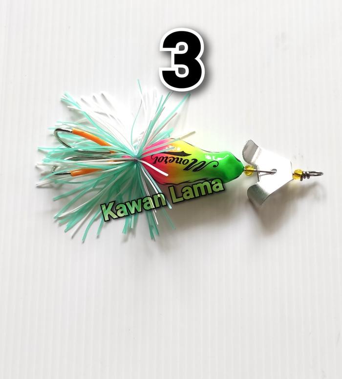 Gambar Buzzbait Umpan Gabus Umpan Toman Slater Lure Casting UL - No.3 dari Toko pancing Kawan Lama undefined Tokopedia