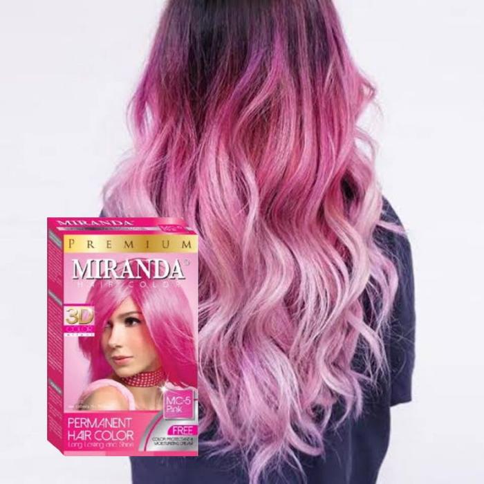Gambar Miranda Hair Colour 30ml | Cat Rambut Bleaching Abu Biru - MC5 Pink dari Dara Jelita Kosmetik undefined Tokopedia