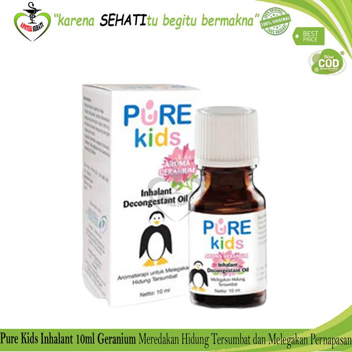 Gambar Pure Kids Inhalant melegakan Pilek Anak & Bayi - GERANIUM dari APOTEK SEHATI undefined Tokopedia