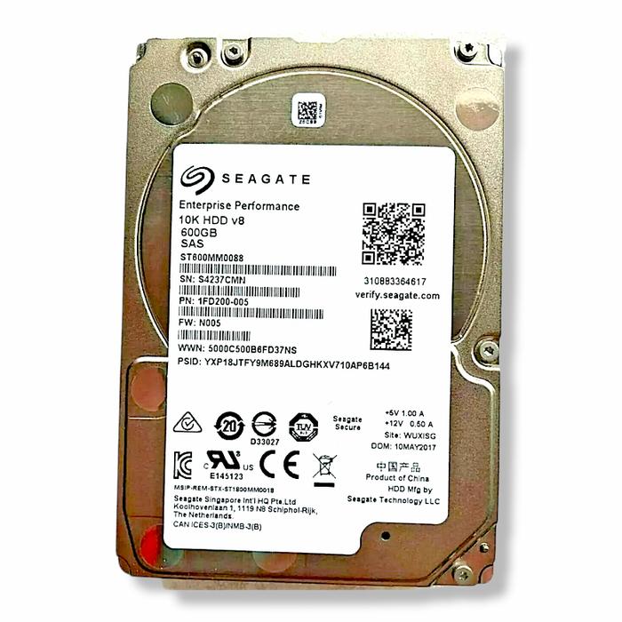 Seagate 10K.6 & IBM 600GB HDD sas 9台 Amazon.com: Seagate Enterprise Performance 10K | ST600MM0099