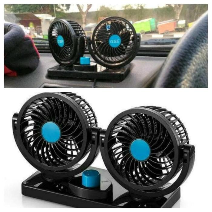 Gambar Kipas Angin Mobil Double Fan dari HSS Official undefined Tokopedia