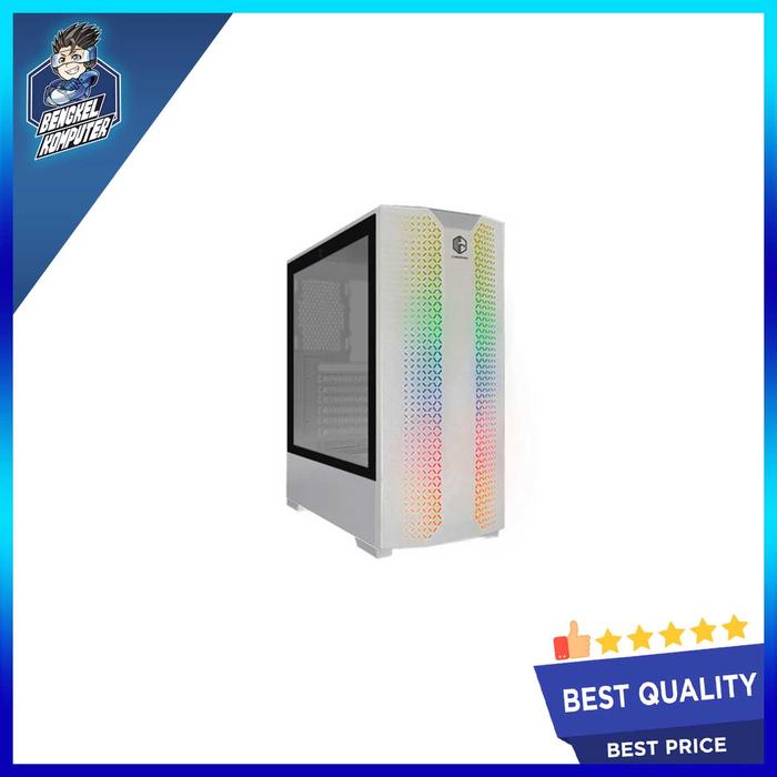 Gambar CASING PC CUBE GAMING FRESNO WHITE dari bengkelkomputerptk undefined Tokopedia
