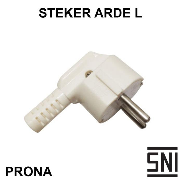 Gambar Steker Colokan Listrik L Arde Bengkok DEXTA - Putih dari Jireh Silicone Spray undefined Tokopedia