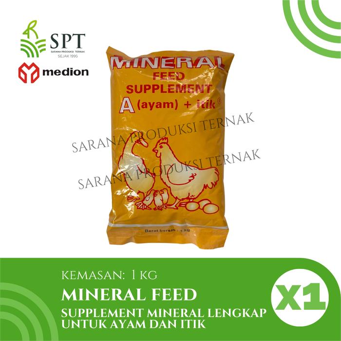 Gambar MEDION MINERAL FEED SUPLEMENT 1 kg AYAM ITIK dari Sarana Produksi Ternak undefined Tokopedia
