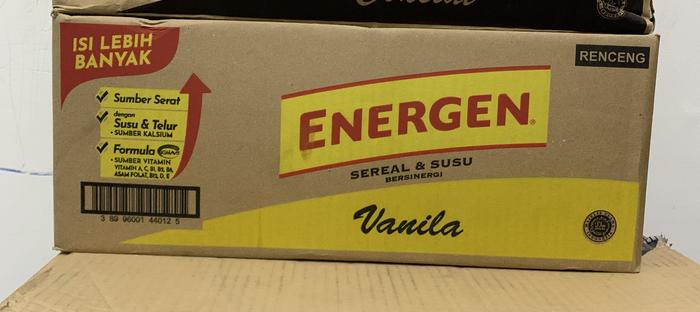 Gambar Energen sereal rasa Vanilla renceng karton / Dus 29gr x 16 renceng dari IntiMedsby undefined Tokopedia