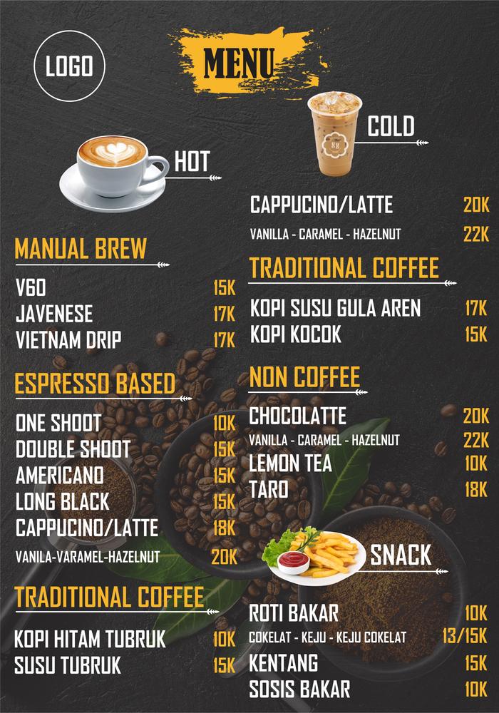 Gambar Cetak Menu ukuran a4 - 20x30 kertas Tebal - Menu 1 dari MYPRINT Digital Printing undefined Tokopedia