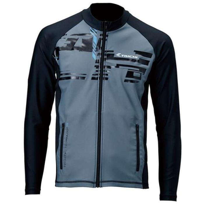 Gambar RS Taichi RSU313 Inner Accessory Coolride Zip Inner Jacket Original - Digital Black dari ApparelShopJakarta undefined 5 Tokopedia