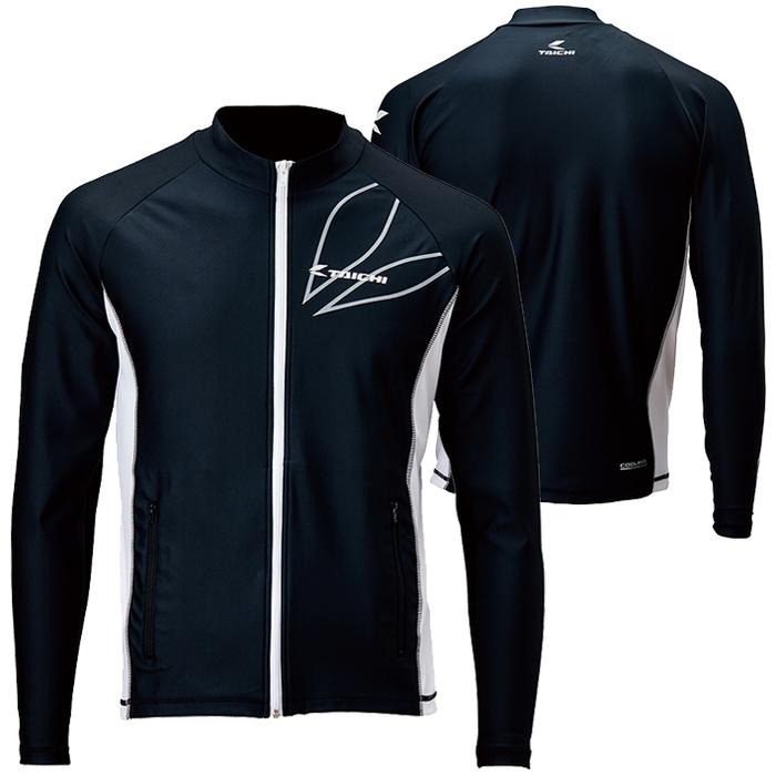 Gambar RS Taichi RSU313 Inner Accessory Coolride Zip Inner Jacket Original - Digital Black dari ApparelShopJakarta undefined 2 Tokopedia