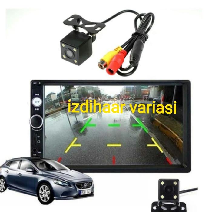 Gambar Head Unit Double Din Dan Camera Mundur Mobil ALL NEW ACCOR Mirror Link - Double Din Cmra dari izdihaar variasi undefined Tokopedia