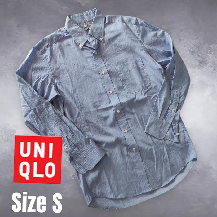 Gambar Kemeja Pria Original Second Uniqlo dari Fashion Bekas Original undefined Tokopedia