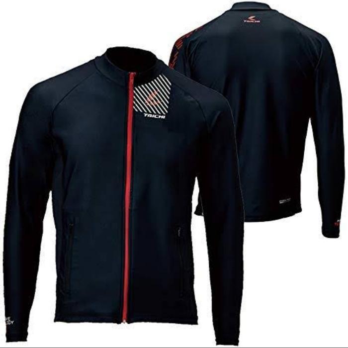 Gambar RS Taichi RSU313 Inner Accessory Coolride Zip Inner Jacket Original - Digital Black dari ApparelShopJakarta undefined 3 Tokopedia