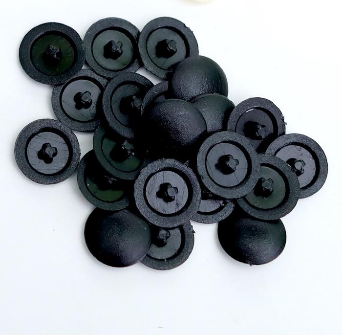 Gambar TUTUP SKRUP PLASTIK MODEL PLUS X 100 PCS SEKRUP TAPPING - Hitam dari sejahterajayatoko undefined Tokopedia
