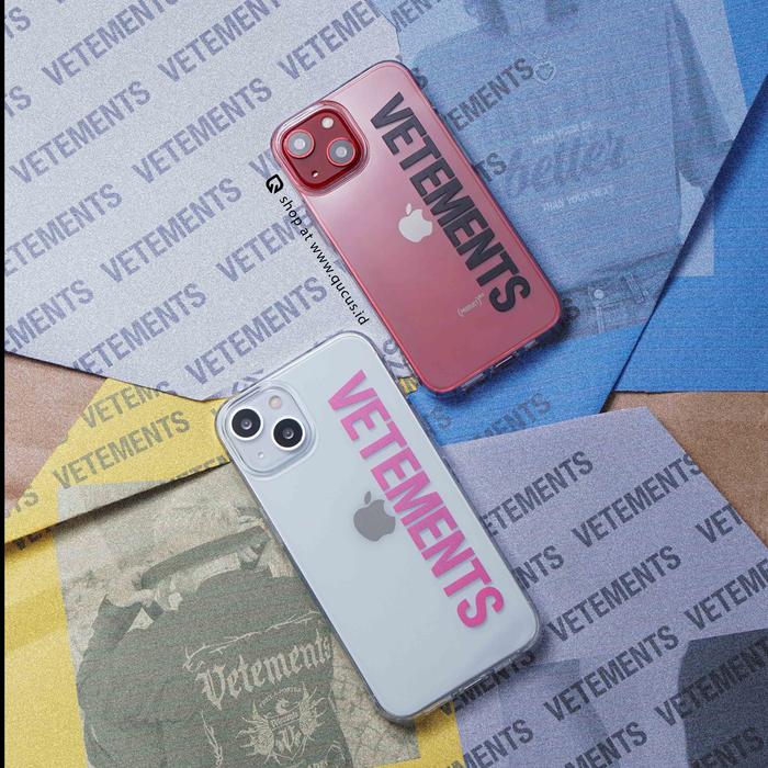 Gambar Vetements Phone Case by Qucus.id, Avail for iPhone - Hitam dari Qucus Case undefined Tokopedia