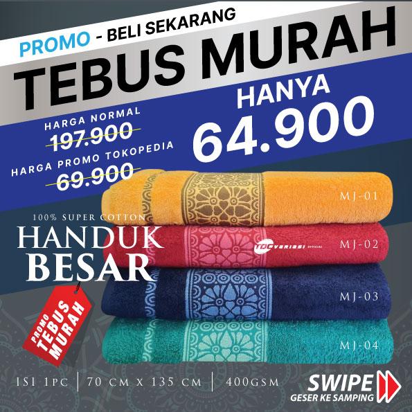 Gambar Tebus Murah Handuk Mandi Katun Khusus Member Dan Follower - Maja Random dari TDC Variasi undefined Tokopedia