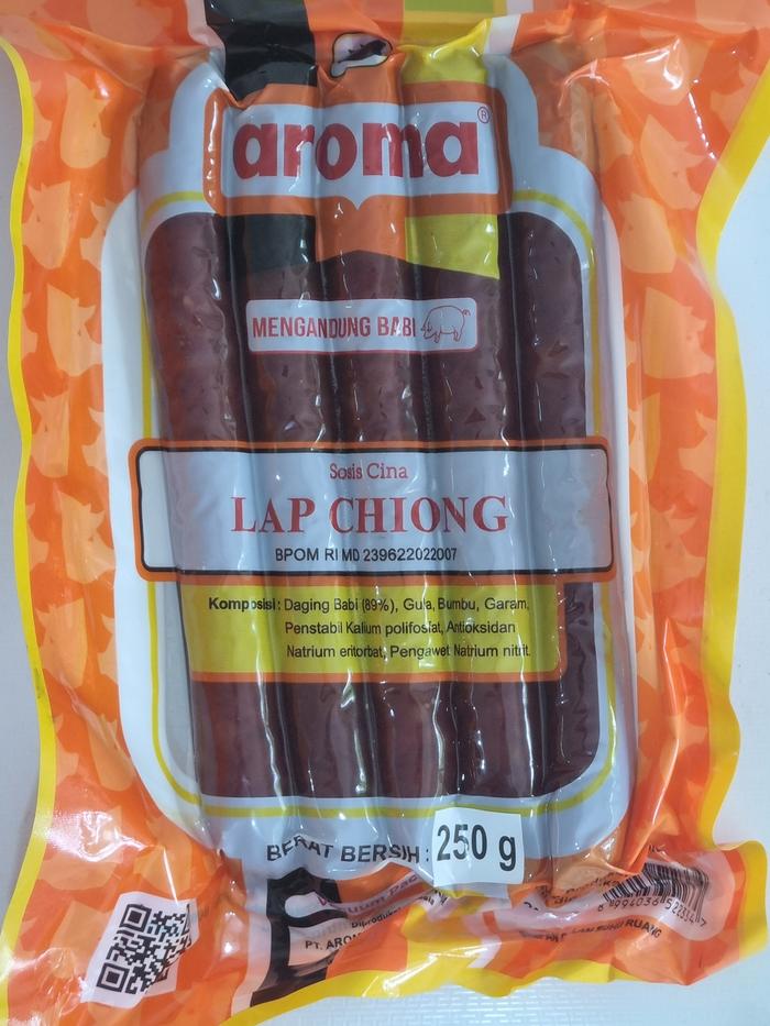 Gambar LAPCHIONG Aroma - Lap Chiong Sosis Babi Manis Asli Bali - 250gr dari BellyFrozenFood undefined Tokopedia