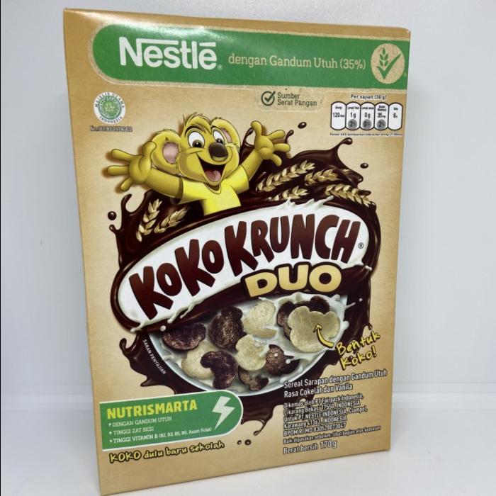 Gambar Nestle Koko Krunch Duo / Sereal Gandum Rasa Cokelat Dan Vanila 170 Gr dari Papaya Fresh Gallery undefined Tokopedia