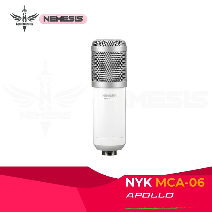 Gambar Microphone Mic Condenser Audio NYK Nemesis MCA-06 Apollo - Putih dari ptic undefined Tokopedia