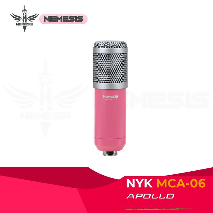 Gambar Microphone Mic Condenser Audio NYK Nemesis MCA-06 Apollo - Merah Muda dari ptic undefined Tokopedia