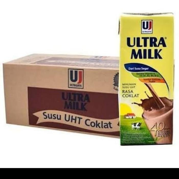 Gambar ULTRA MILK SUSU UHT 200 ML 1 KARTON 24 PCS dari Toko Nastha undefined Tokopedia