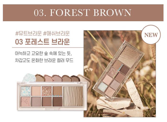 Gambar Wakemake mix blurring eye palette NEW color - 03 FOREST BRWN dari Lovamo undefined Tokopedia