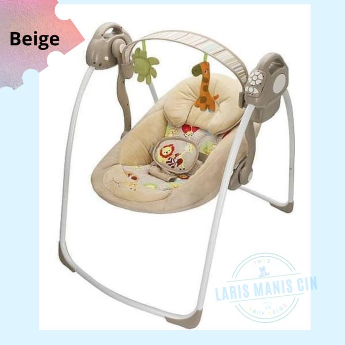 Gambar AYUNAN BABY ELEKTRIK BABYELLE UNTUK JNE WAHANA - Beige dari LARIS MANIS CIN undefined Tokopedia